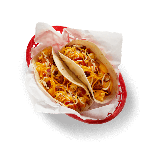 Bacon, Potato, Egg & Cheese Taco